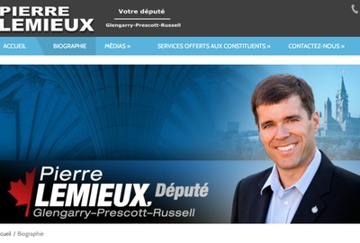 Pierre Lemieux, Former MP